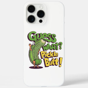 Funda iPhone 16 Pro Max ¡Adivina qué! ¡Trasero de pepino! Pepino divertido