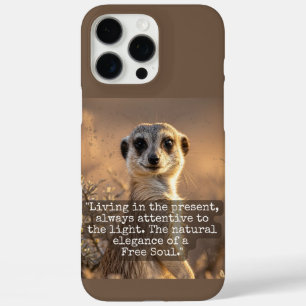 Funda iPhone 16 Pro Max Adventurous Meerkat Living