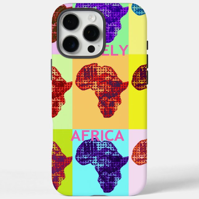 FUNDA iPhone 16 PRO MAX ÁFRICA AMABLE (Reverso)