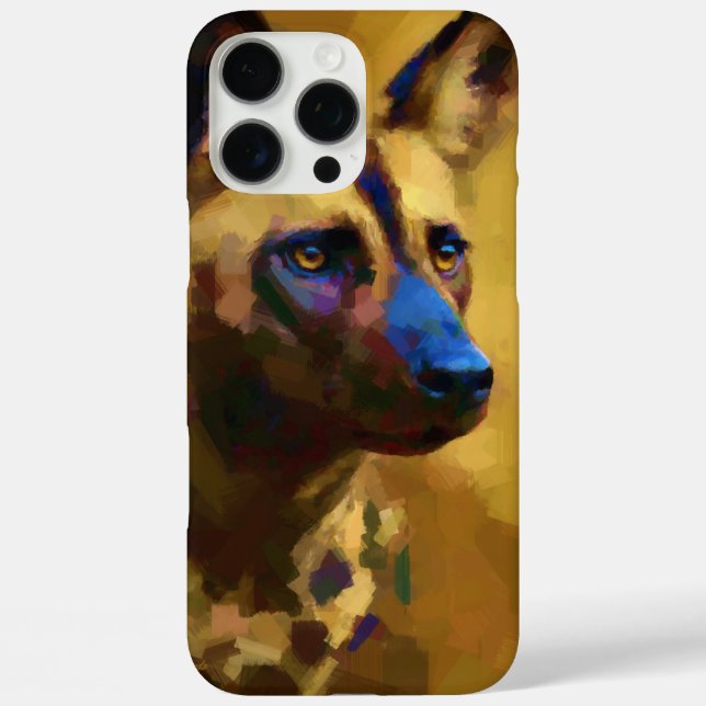 Funda iPhone 16 Pro Max Afrikanischer Wildhund (Reverso )