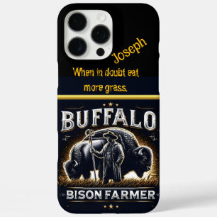 Funda iPhone 16 Pro Max Agricultor de veneno se atiene a los animales en u