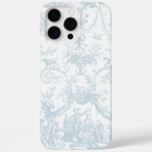 Funda iPhone 16 Pro Max Agua azul y blanca suave