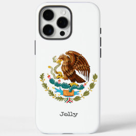 Funda iPhone 16 Pro Max Águila Mexicana Personalizada Moderna