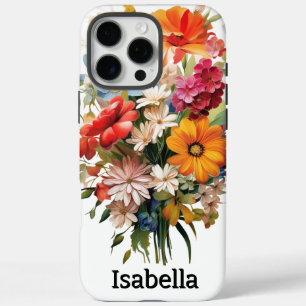 Funda iPhone 16 Pro Max Aire fresco floral con brisa primaveral