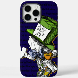 Funda iPhone 16 Pro Max Alice en el País de las Maravillas | El Sombrerero