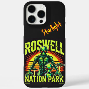 Funda iPhone 16 Pro Max Alien Adventures Empieza Aquí En Roswell!