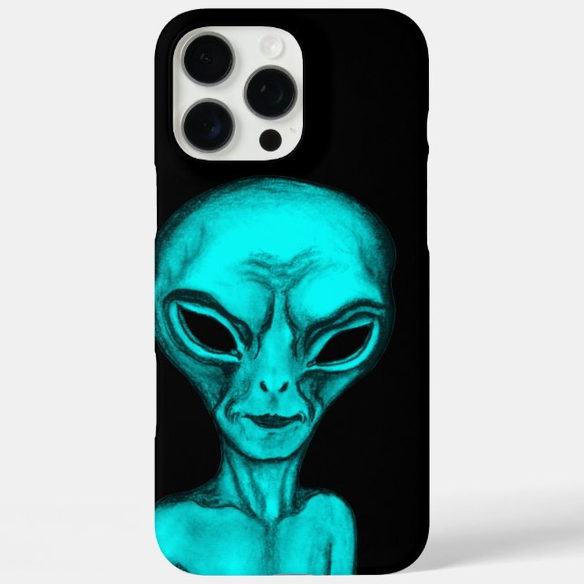 Funda iPhone 16 Pro Max Alien, quiero creer (Reverso )