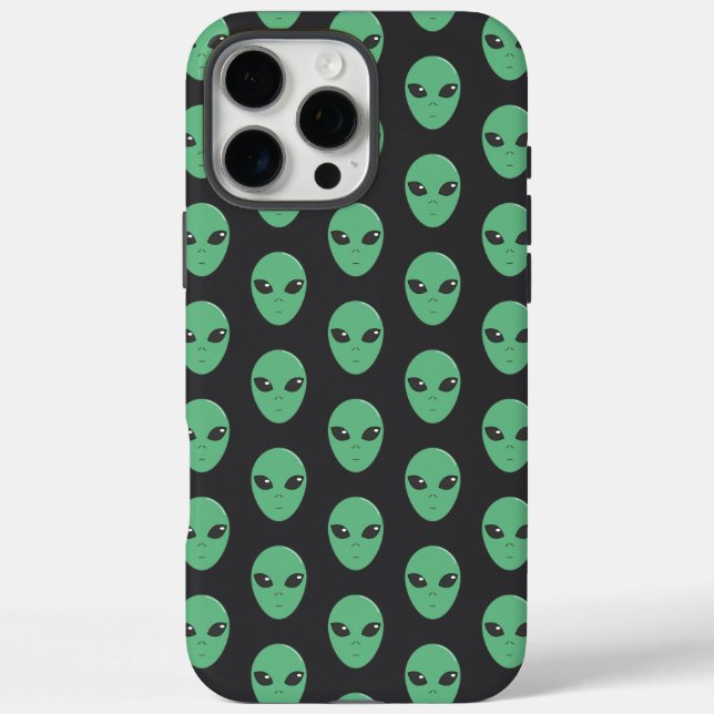 Funda iPhone 16 Pro Max Alien verde (Reverso)