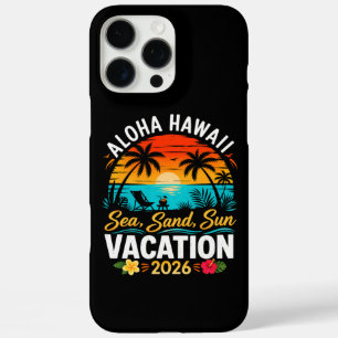 Funda iPhone 16 Pro Max Aloha Hawái Mar Arena Sol 2026