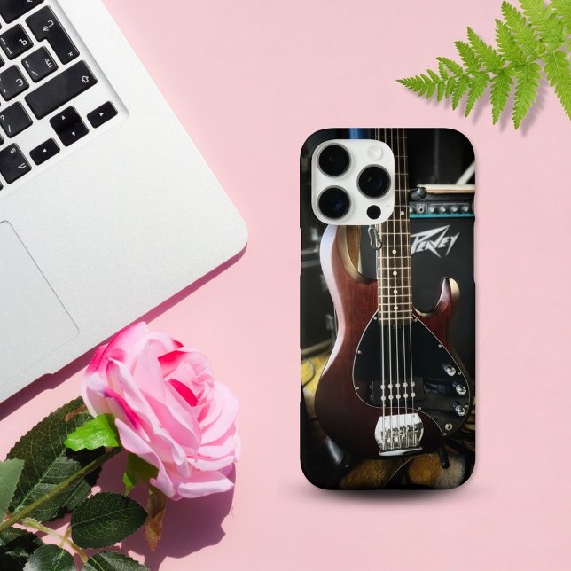 Funda iPhone 16 Pro Max Amar a mi guitarra (Subido por el creador)