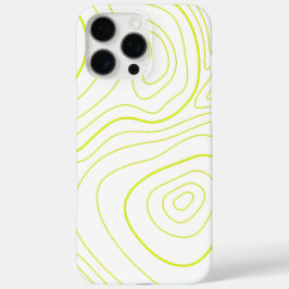Funda iPhone 16 Pro Max amarillo hermoso abstracto