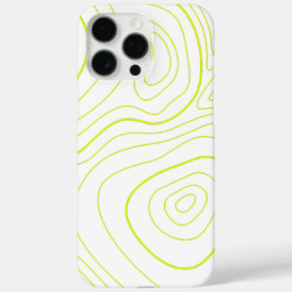 Funda iPhone 16 Pro Max amarillo hermoso abstracto