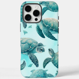 Funda iPhone 16 Pro Max Amigos Tortugas Marinas