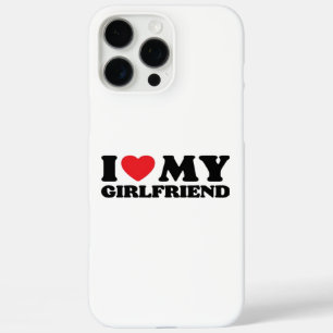 Funda iPhone 16 Pro Max Amo a mi novia Clásico