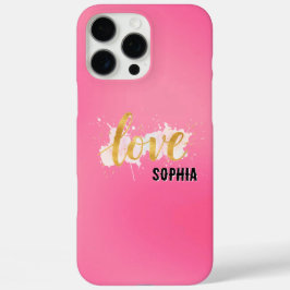 Funda iPhone 16 Pro Max Amor