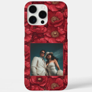 Funda iPhone 16 Pro Max Anémonas Clásicas de Cumpleaños Sorpresa Personali