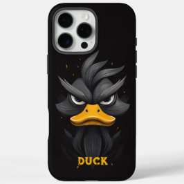 Funda iPhone 16 Pro Max Angry Duck Black
