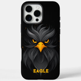 Funda iPhone 16 Pro Max Angry Eagle Black