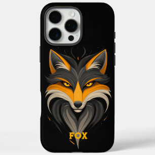 Funda iPhone 16 Pro Max Angry Fox Black