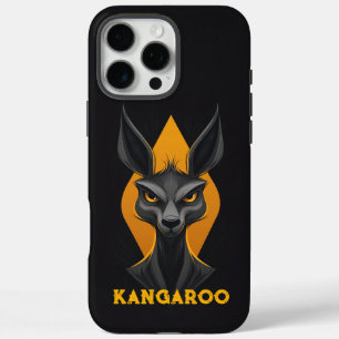 Funda iPhone 16 Pro Max Angry Kangaroo Black