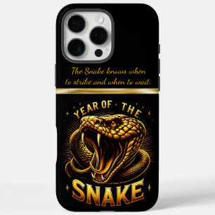 Funda iPhone 16 Pro Max Año de la serpiente: Año nuevo chino 2025