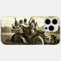 APACHES Y GERONIMO CONDUCIENDO UN AUTO MOTOR