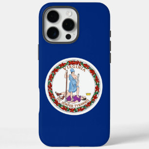 Funda iPhone 16 Pro Max Apple iPhone 16 Pro Max, bandera del estado de Vir