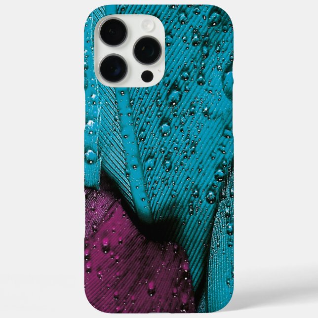 Funda iPhone 16 Pro Max "AquaCircuit: precisión en cada iP de Funda-mate d (Reverso )