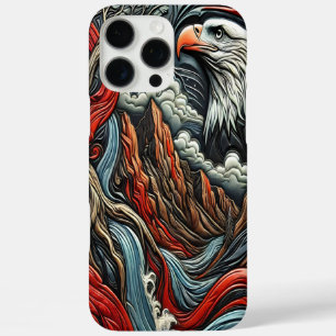 Funda iPhone 16 Pro Max Arte de Águila Majestad de la Naturaleza