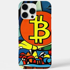 Funda iPhone 16 Pro Max Arte de Bitcoin