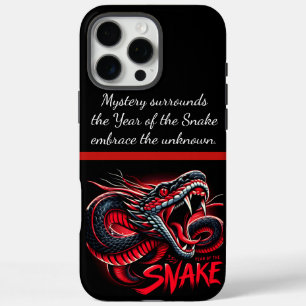 Funda iPhone 16 Pro Max Arte de dragón para el Año Nuevo Chino 2025