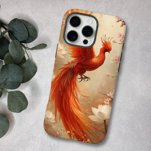 Funda iPhone 16 Pro Max Arte Radiante Phoenix Cherry Blossom