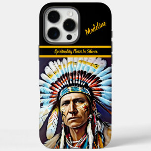Funda iPhone 16 Pro Max Arte tribal: Expresión artística