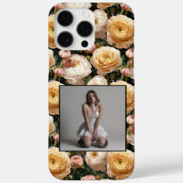 Funda iPhone 16 Pro Max Artistic Mom Gifts Ranunculus Floral Custom 