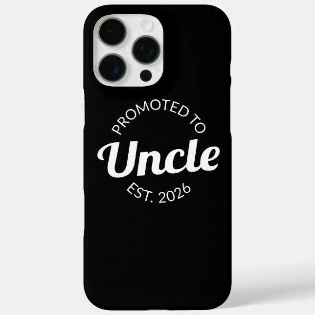 Funda iPhone 16 Pro Max Ascendido Al Tío Est. I 2026 (Reverso )