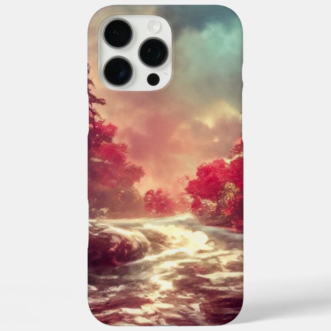 Funda iPhone 16 Pro Max Aurora Boreal (Reverso )