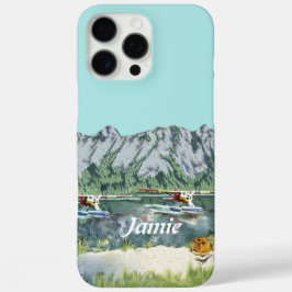 Funda iPhone 16 Pro Max Avión Y Viajes De Pesca De Alaska Bush