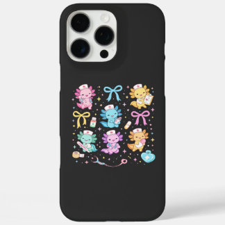 Funda iPhone 16 Pro Max Axolotl Nurse Cute Kawaii Gift for Nurses