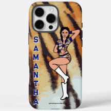 Bailarina personalizada de tigre azul #2