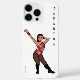 Funda iPhone 16 Pro Max Bailarina Personalizada Estampa Blanca # 2