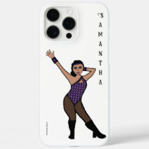 Bailarina Personalizada Morado Estampado de Plata
