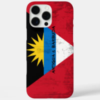 Bandera de Antigua y Barbuda de aspecto "Grunge"