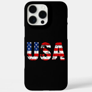 Funda iPhone 16 Pro Max Bandera de los Estados Unidos Bandera estadouniden