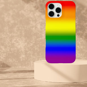 Funda iPhone 16 Pro Max Bandera del Orgullo Arcoiris del Gradiente LGBTQ+