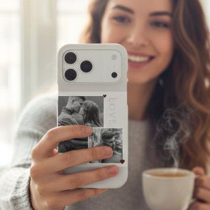 Funda iPhone 16 Pro Max Be Mine El día de San Valentín Couple Photo Love