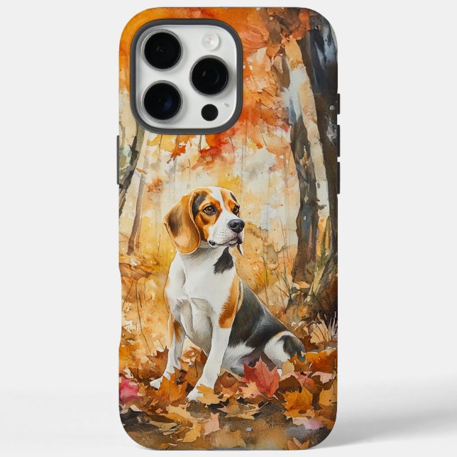 Funda iPhone 16 Pro Max Beagle - Estuche para teléfono duro (Reverso)