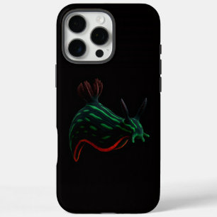 Funda iPhone 16 Pro Max Black 4 Luxe iPhone 16 Pro Max, Babosa de Mar Neon