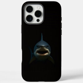 Funda iPhone 16 Pro Max Black 4 Luxe iPhone 16 Pro Max, Great White Shark