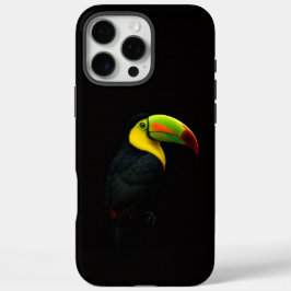 Funda iPhone 16 Pro Max Black 4 Luxe iPhone 16 Pro Max , Keel Billed Tucan
