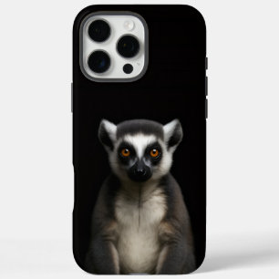 Funda iPhone 16 Pro Max Black 4 Luxe iPhone 16 Pro Max, Lémur Suave